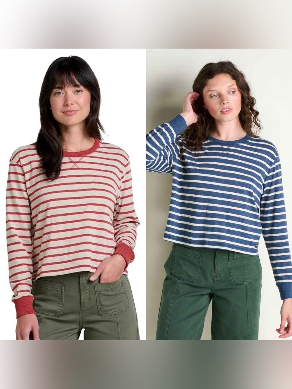 Toad and Co Women's Boundless Jersey Long Sleeve Tee Large Bundle